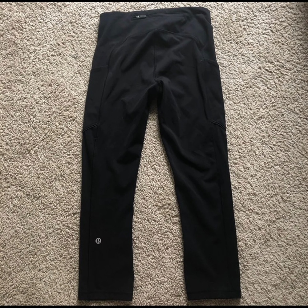Lululemon swift speed crop black
